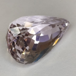 8.23ct Kunzit Birne Schnitt