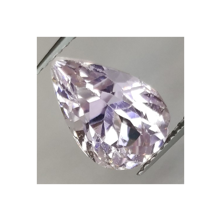 4.66ct Kunzite Taille Poire