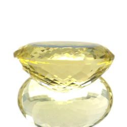 38,48ct. Lemon Quartz Oval cut