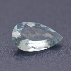 2.49ct Aigue-marine Taille Poire