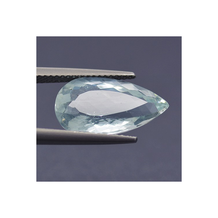 5.40ct Aquamarine Pear Cut