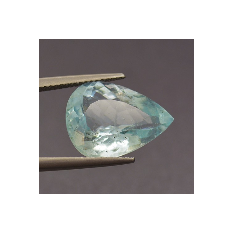 7.43ct Aquamarin Birne Schnitt