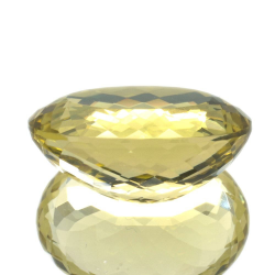 28,25ct. Lemon Quartz Oval cut