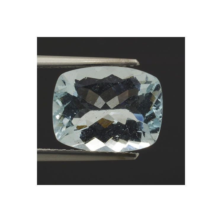 4.18ct Acquamarina Taglio Cuscino