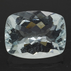 4.18ct Acquamarina Taglio Cuscino