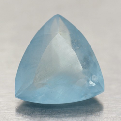 12.73ct Acquamarina Taglio Trilliant