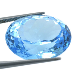 41,40 ct Swiss BlueTopaz Oval Cut