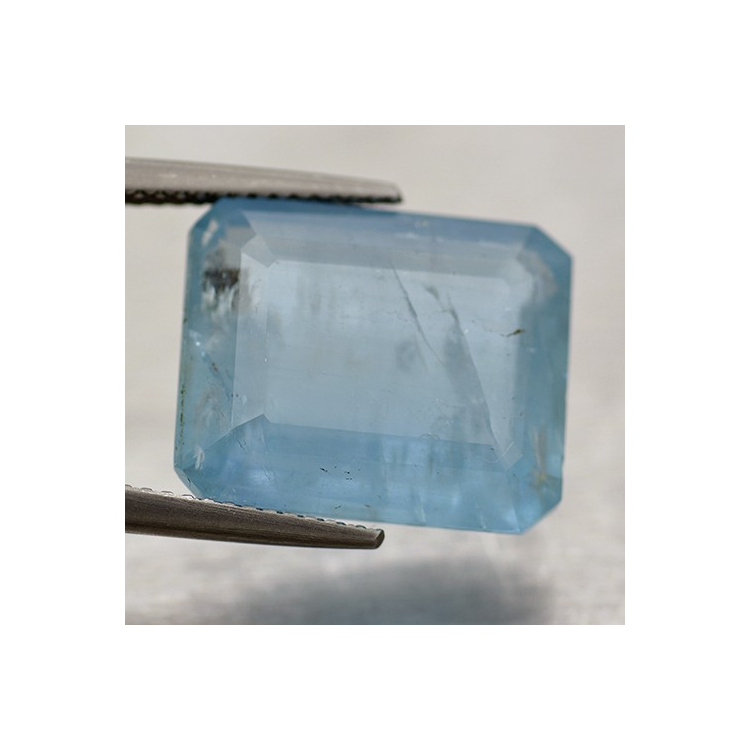 11.87ct Aquamarin Smaragd Schnitt