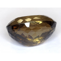 43.69ct Quarzo Affumicato Taglio Ovale