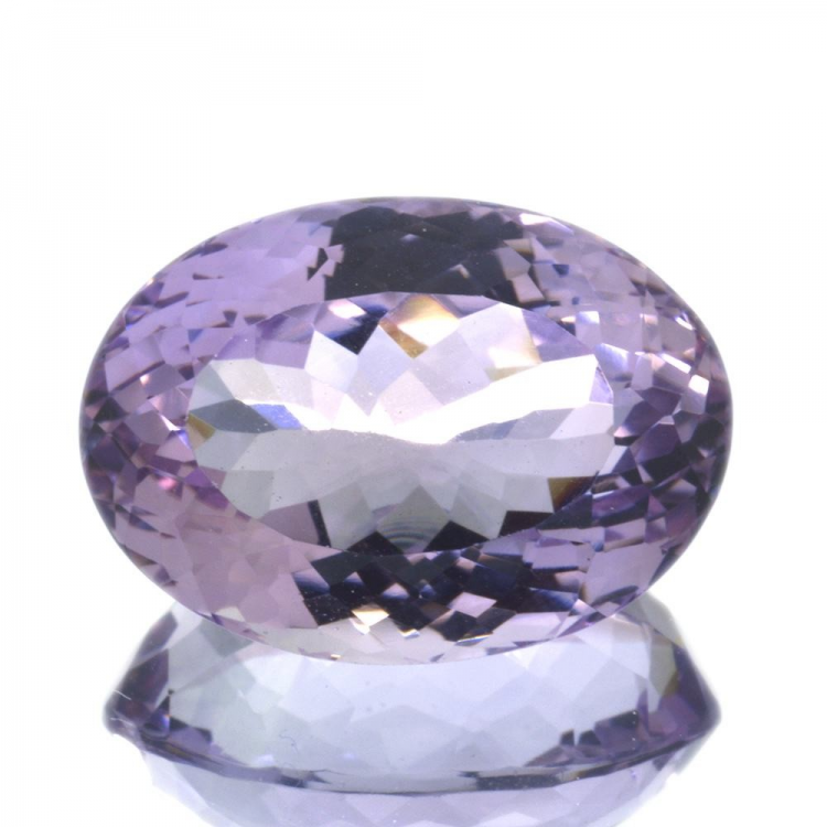 33,72 ct Ametista rosa francese taglio ovale 23,96 x 17,13 mm