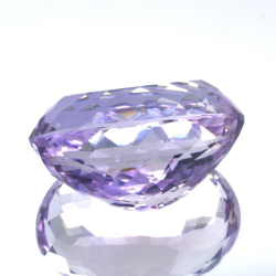 33.72ct French pink amethyst oval cut 23.96 x 17.13 mm