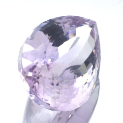 33.46 ct French Rose Amethyst Pear Cut 25.85 x 18.07