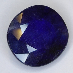 15.85ct Oval Cut Glass Filled Sapphire 16.36x14.44mm