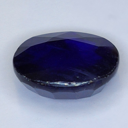 15.85ct Saphir Rempli de Verre Taille ovale 16.36x14.44mm