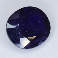 10.16ct Saphir Rempli de Verre Taille ovale 12.94x11.66mm