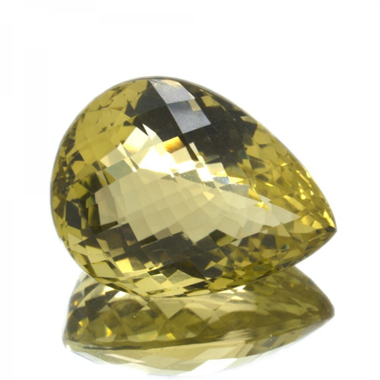 31,80ct. Lemon Quartz Pear Cut