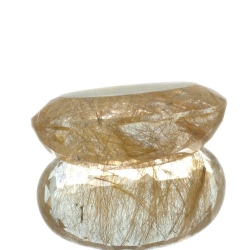 23,40ct. Rutile Quartz Oval Cut