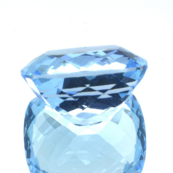 23,58ct Swiss BlueTopaz Cuishon Cut