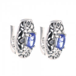 Ensemble Tanzanite et Argent 925