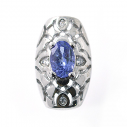 Ensemble Tanzanite et Argent 925