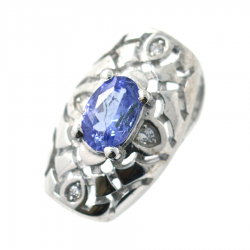 Set tanzanite e argento 925