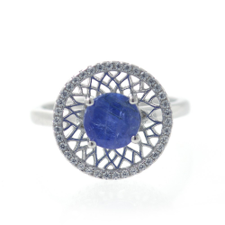 Ensemble Tanzanite et Argent 925