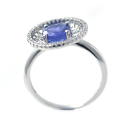 Set tanzanite e argento 925