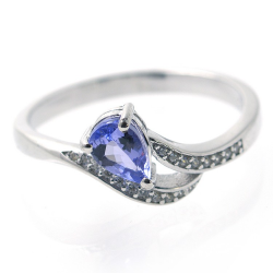 Set tanzanite e argento 925