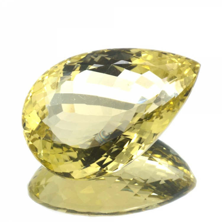 35,32ct. Lemon Quartz Pear Cut