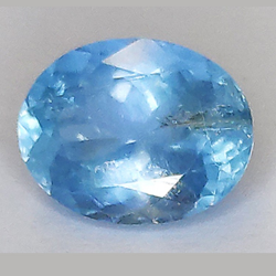 2.62ct Acquamarina in Faccettato Ovale