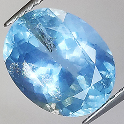 2.62ct Aquamarin Oval Schnitt