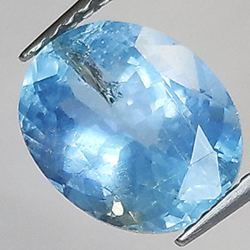 2.62ct Acquamarina in Faccettato Ovale