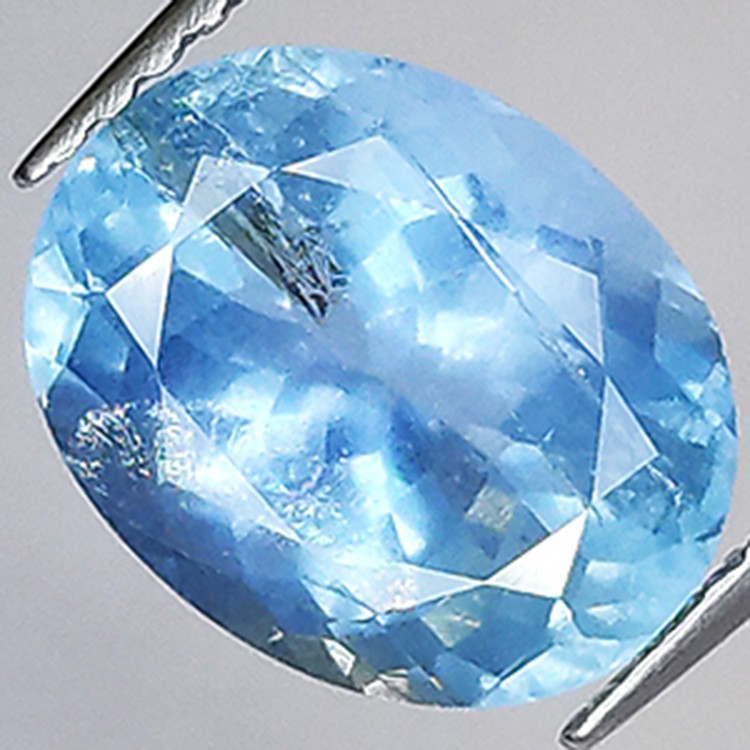 2.62ct Acquamarina in Faccettato Ovale