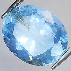 2.62ct Acquamarina in Faccettato Ovale