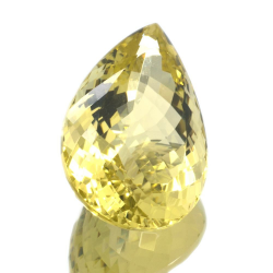 35,32ct. Lemon Quartz Pear Cut