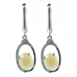 Opal und 925 Silber Set