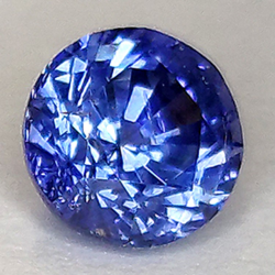 1.29ct Zaffiro Taglio Rotondo 5.91x4.61mm