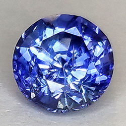 1.29ct Saphir Rund Schnitt 5.91x4.61mm