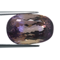 18,32ct. Ametrine (Bolivianite) Oval Cut