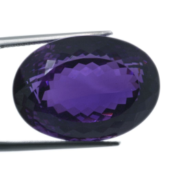 43,28ct Améthyste taille ovale 24,19x17,39mm