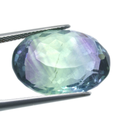 27,27ct. Fluorite Oval Cut