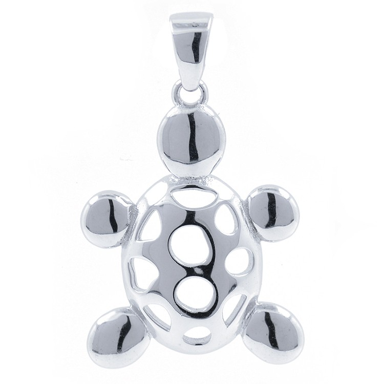 Pendentif tortue en argent 925