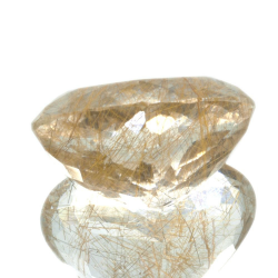 22,02ct. Rutile Quartz Trillion Cut