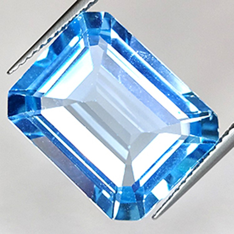 16.65ct Swiss Blue Topaz Emerald Cut