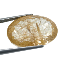 20,65ct. Rutile Quartz Oval Cut