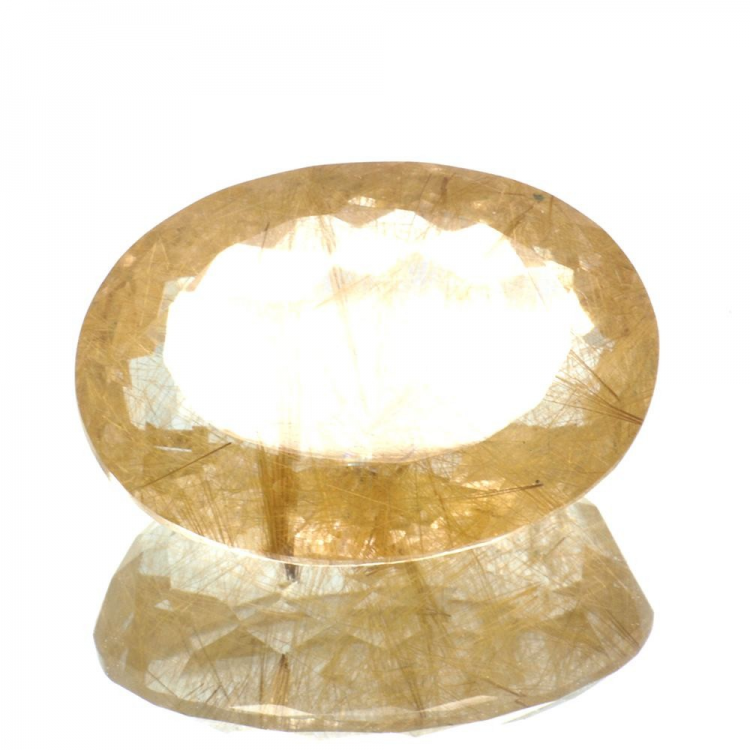 20,65ct. Rutile Quartz Oval Cut