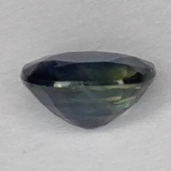 0,87 ct blauer Saphir im Ovalschliff 6,0 x 4,9 mm