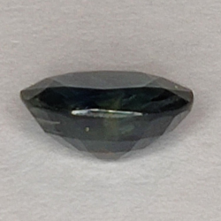 Saphir bleu 1,12 ct taille ovale 6,8x5,5 mm