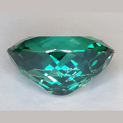 10.26ct Green Topaz Oval Cut