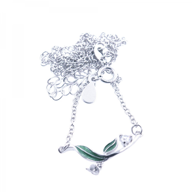 DIY collana in Zirconi e Argento 925